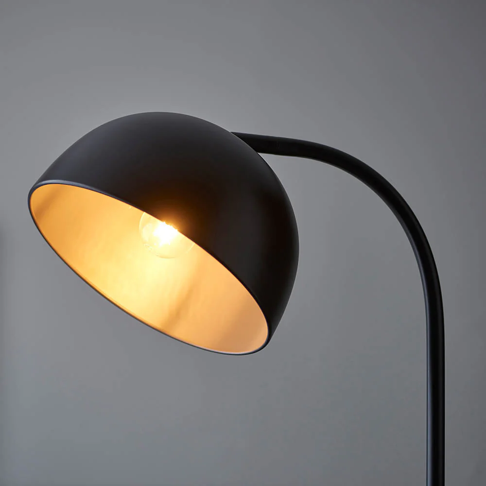 Saoph Floor Lamp - Matt Black Finish E27 - Image 5