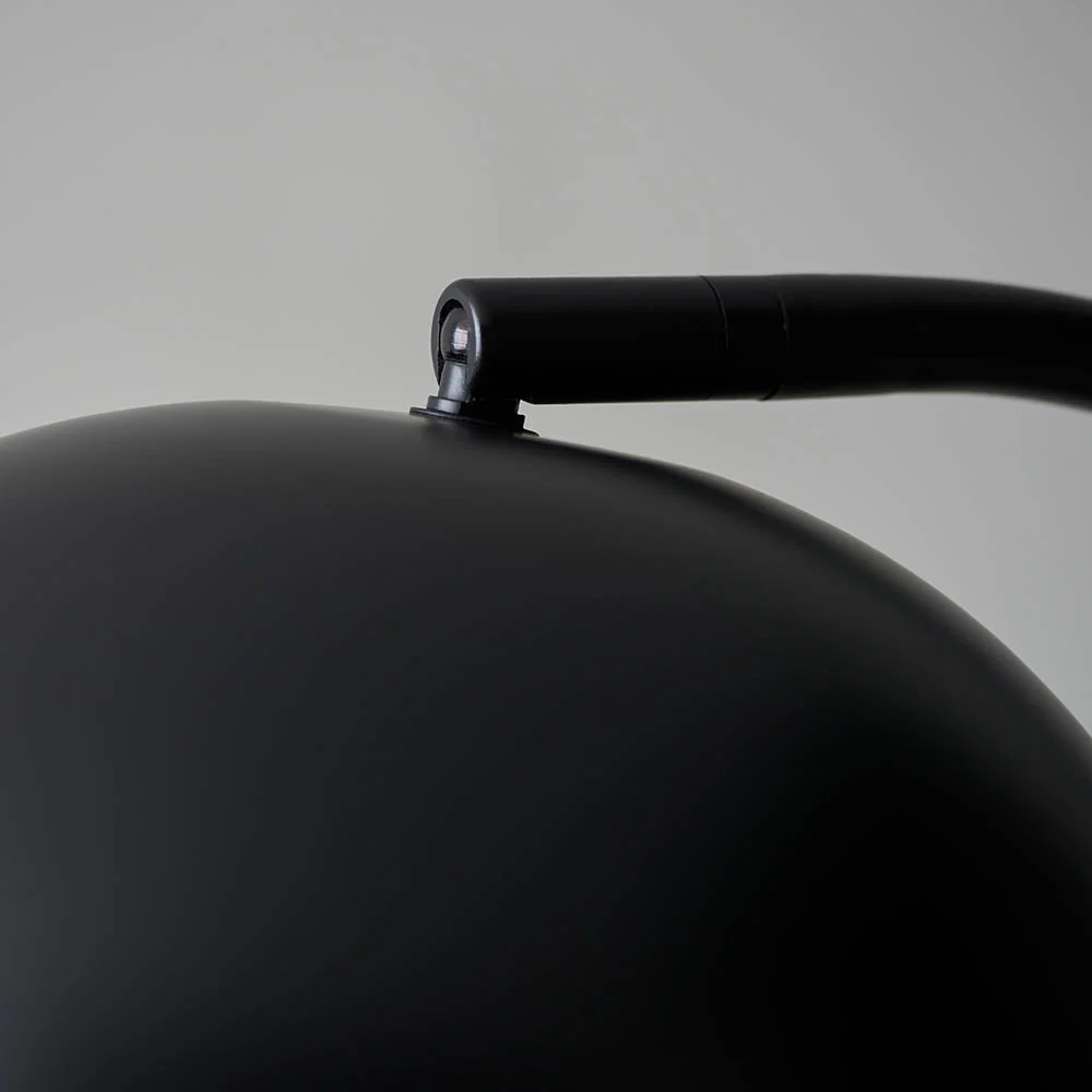 Saoph Floor Lamp - Matt Black Finish E27 - Image 8