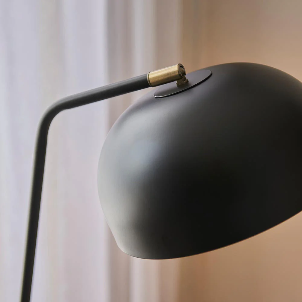 Saoph New Floor Lamp - Matt Black Finish  E27 - Image 4