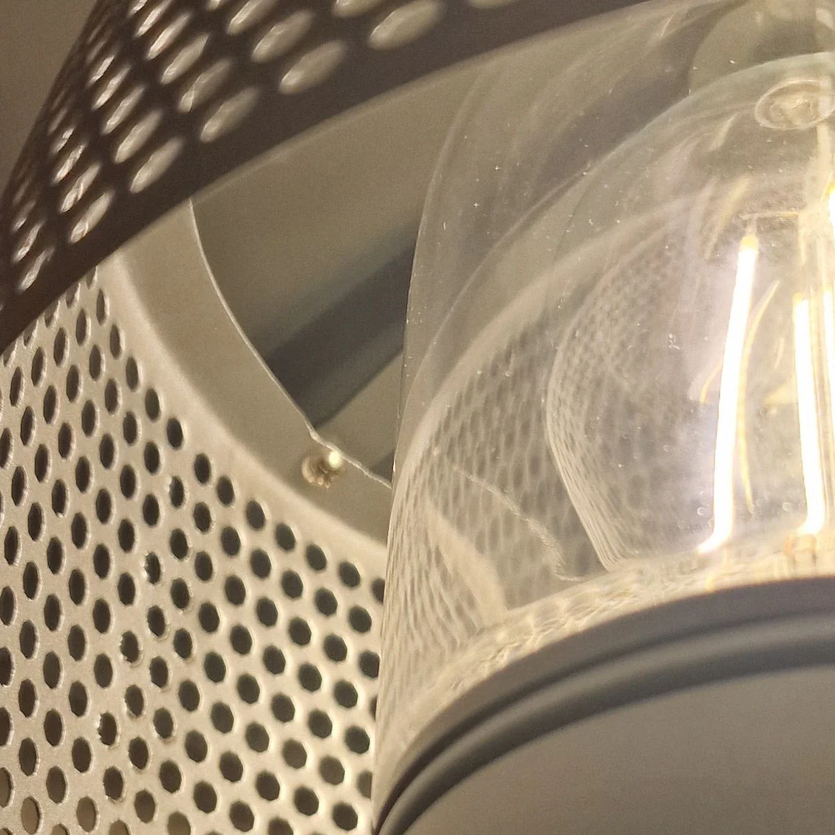 Saturne 1 Light Wall Lantern - Grey - Image 3