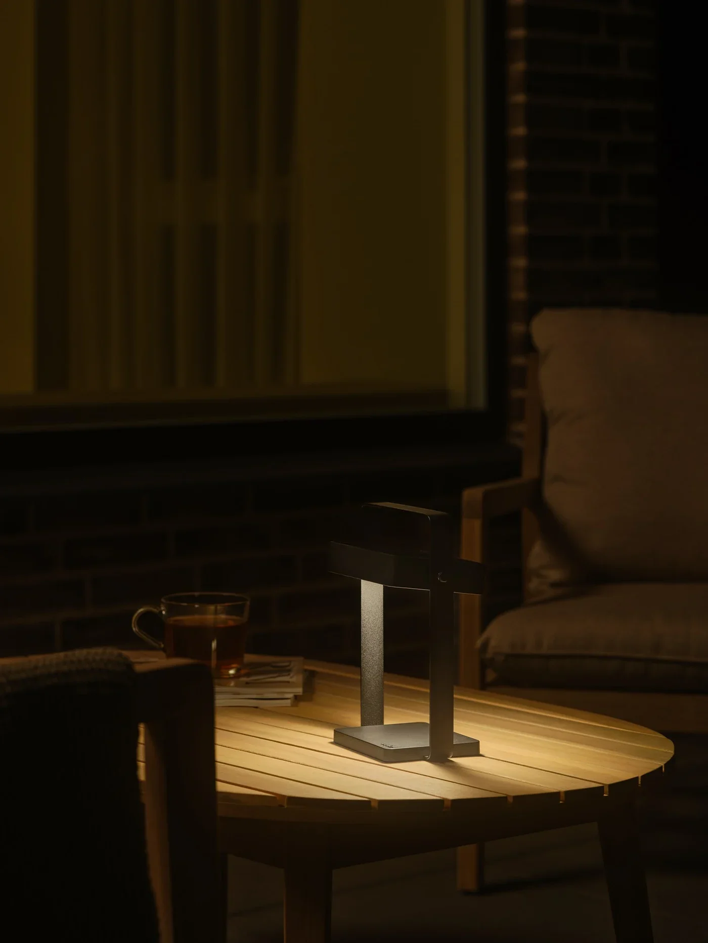 Saulio Solar Battery light- Black/ Brown/ Olive Green Finish - Image 5