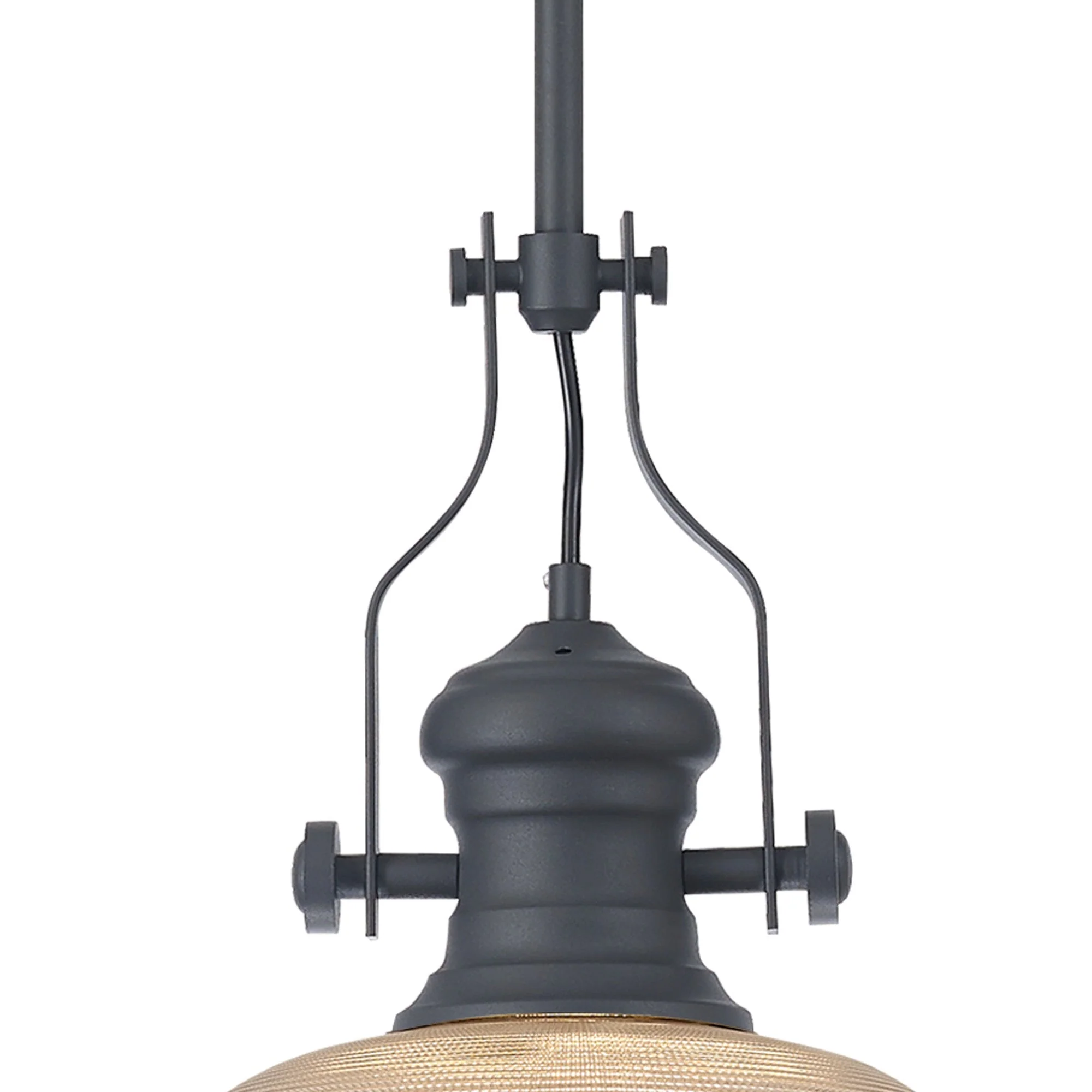 Savannah Pendant, 1 x E27, Graphite - Image 9