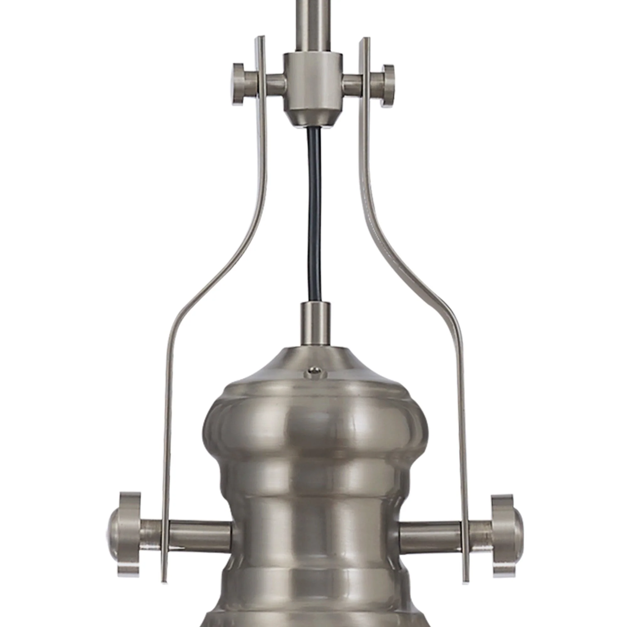 Savannah Pendant, 1 x E27, Satin Nickel - Image 4