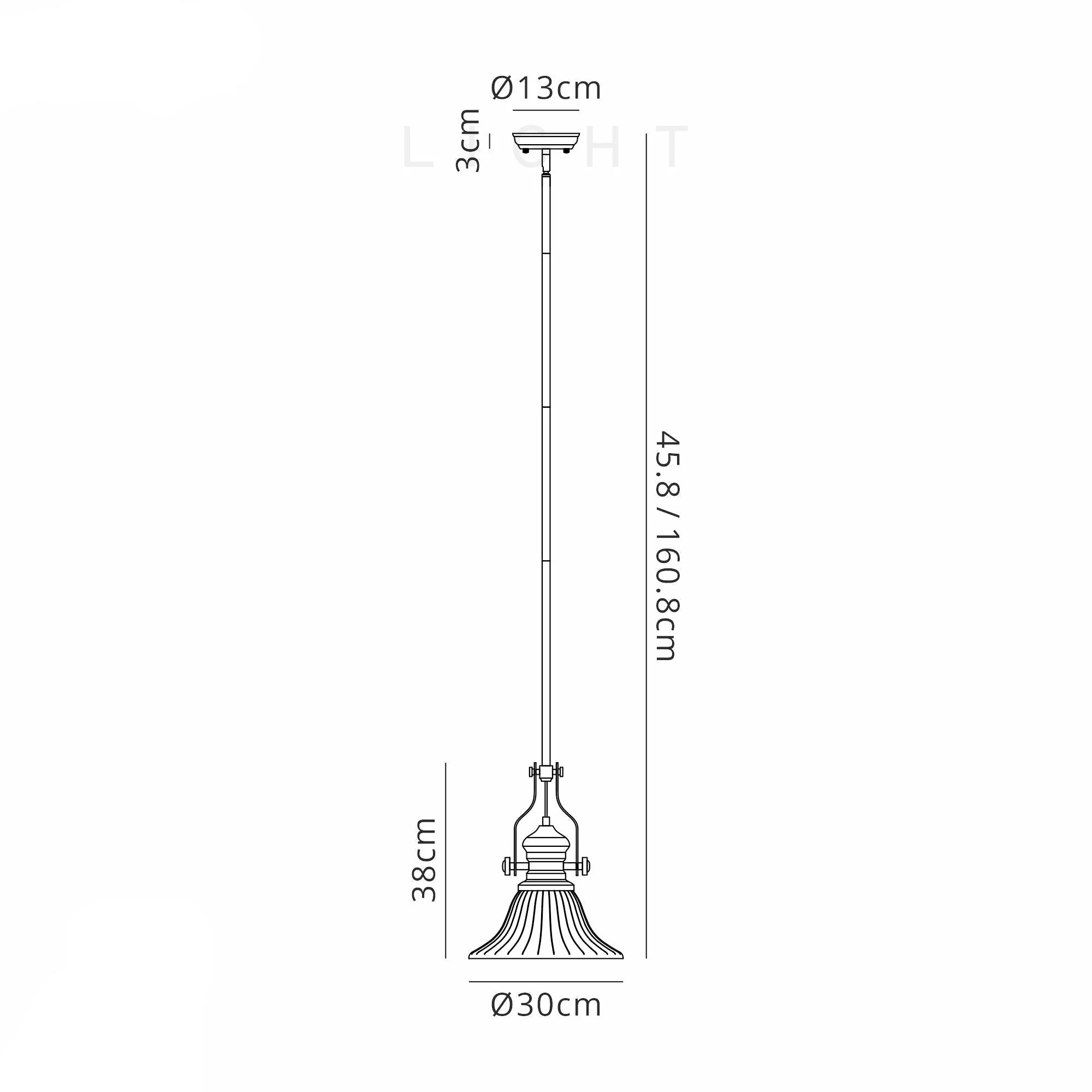 Savannah Pendant, 1 x E27, Satin Nickel - Image 6