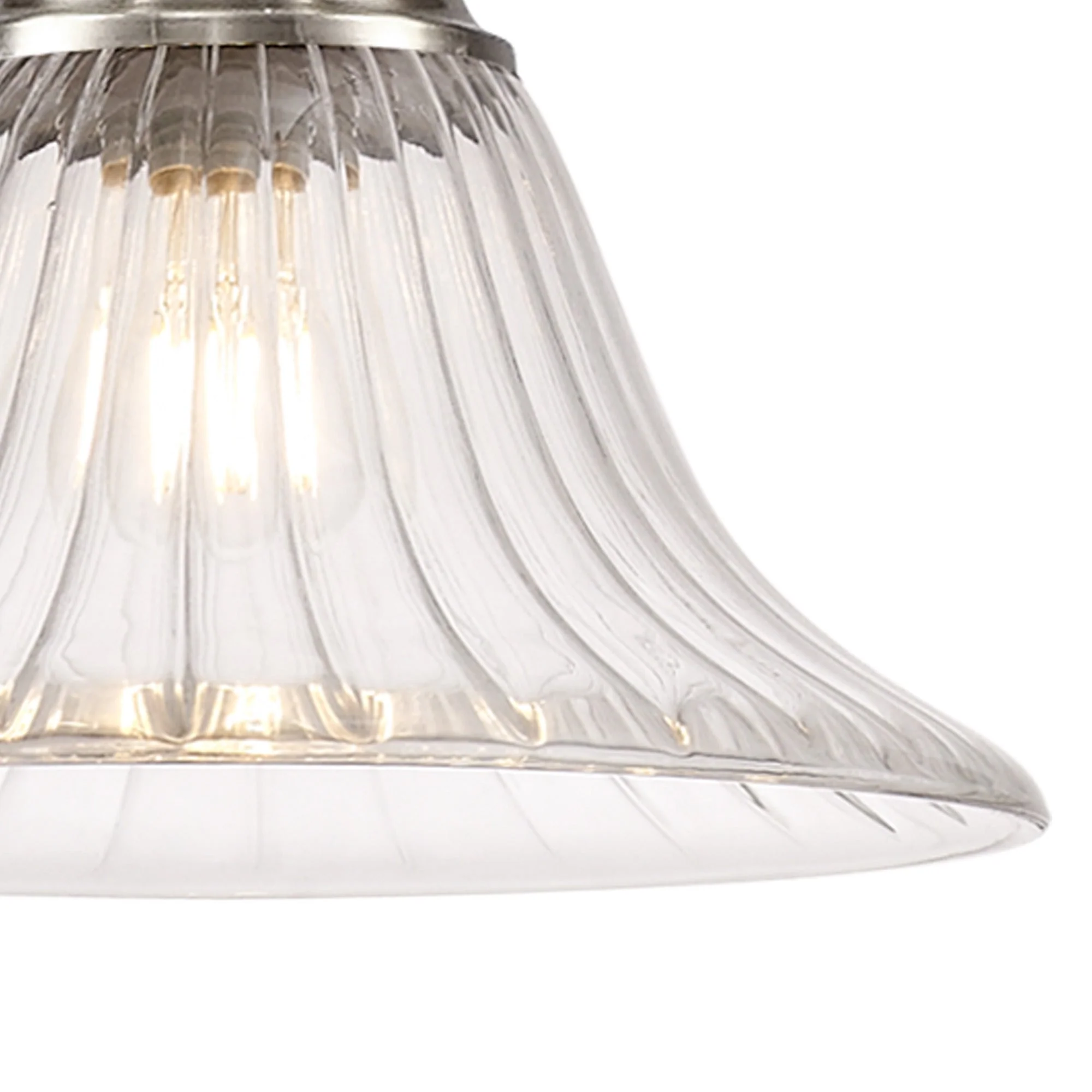Savannah Pendant, 1 x E27, Satin Nickel - Image 7