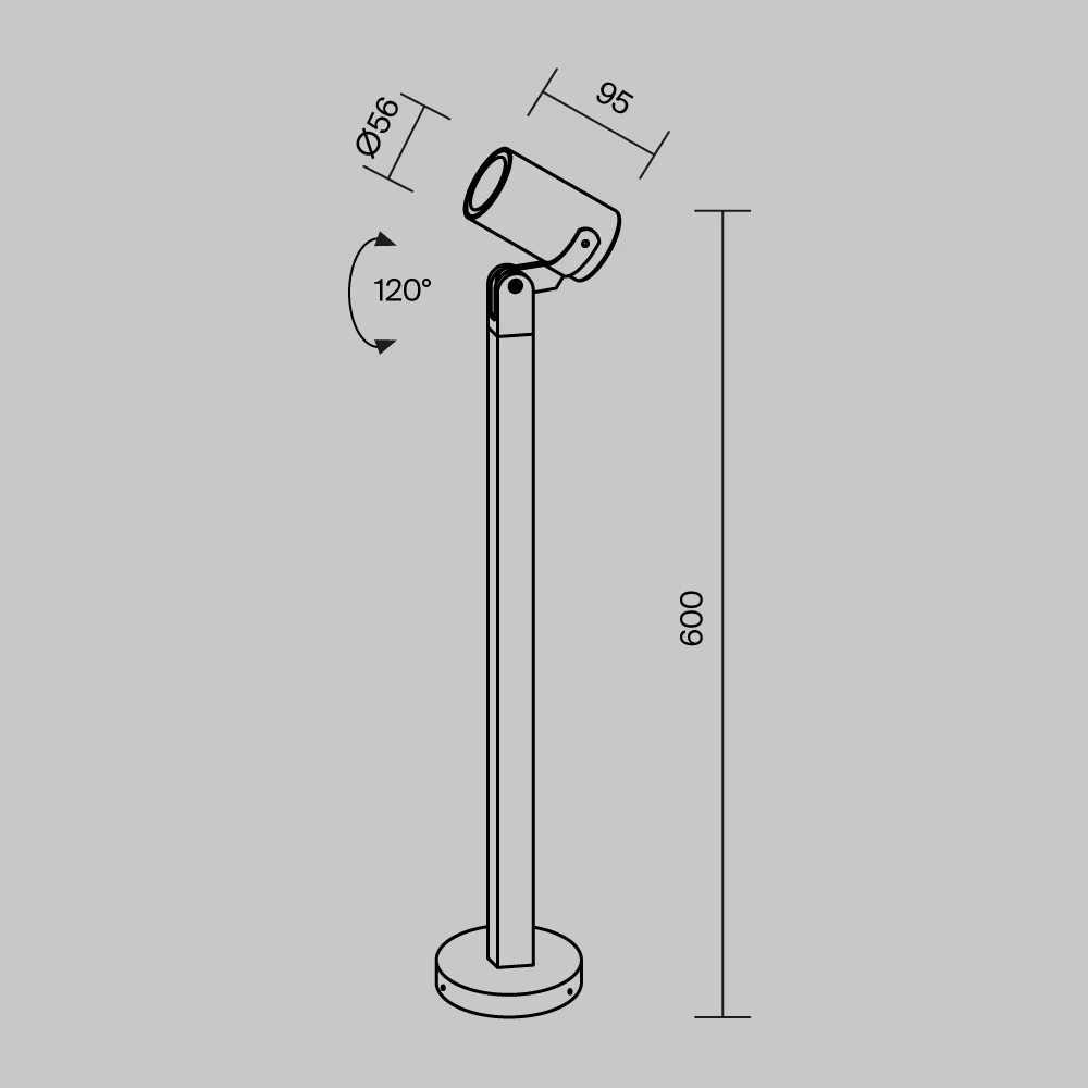 Scope Black Outdoor Landscape ground lighting - Image 6