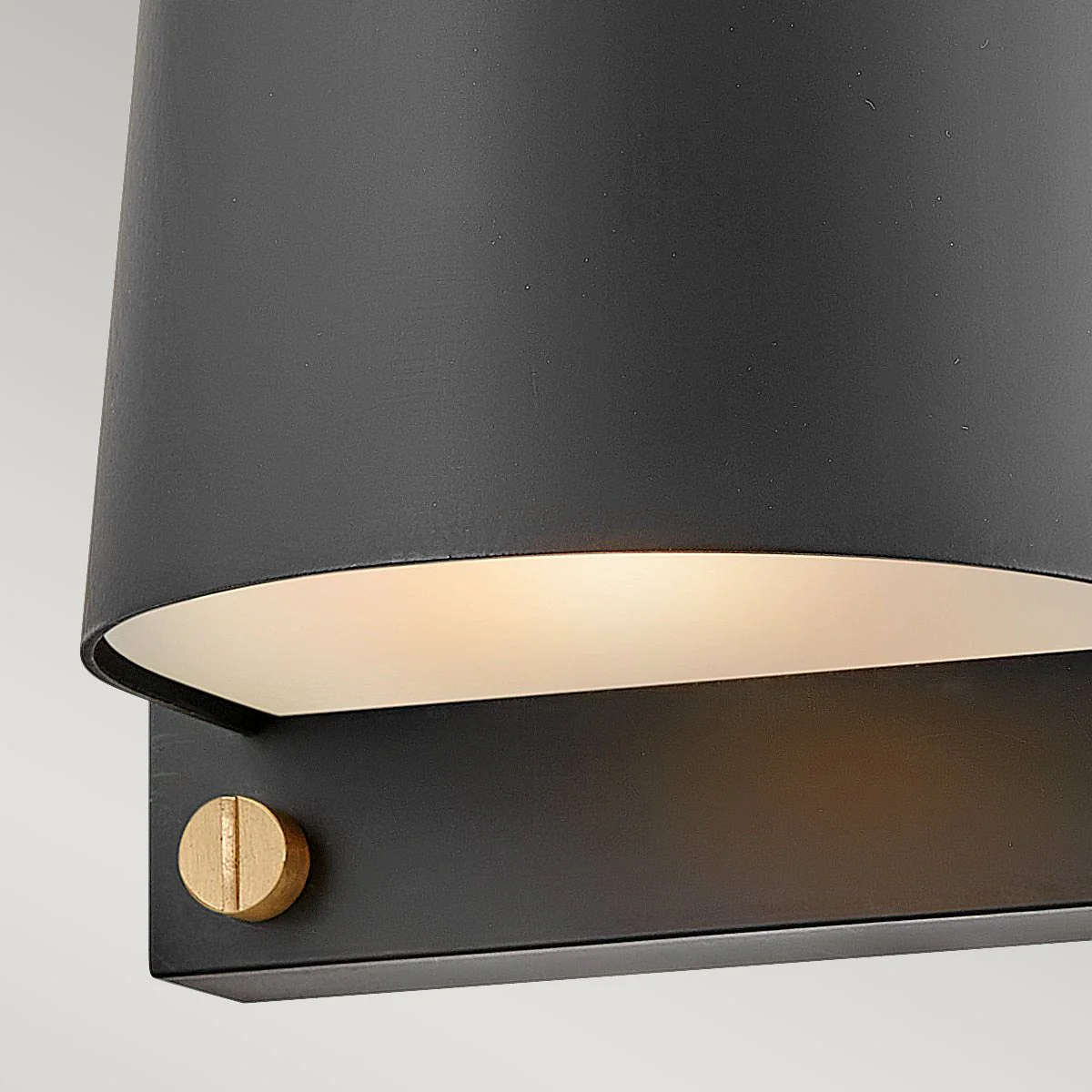 Scout 1lt Small Wall Light - Black GU10 IP44 - Image 3