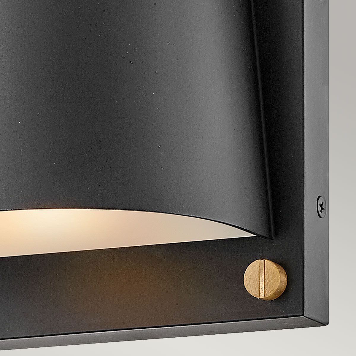 Scout 1lt Small Wall Light - Black GU10 IP44 - Image 4