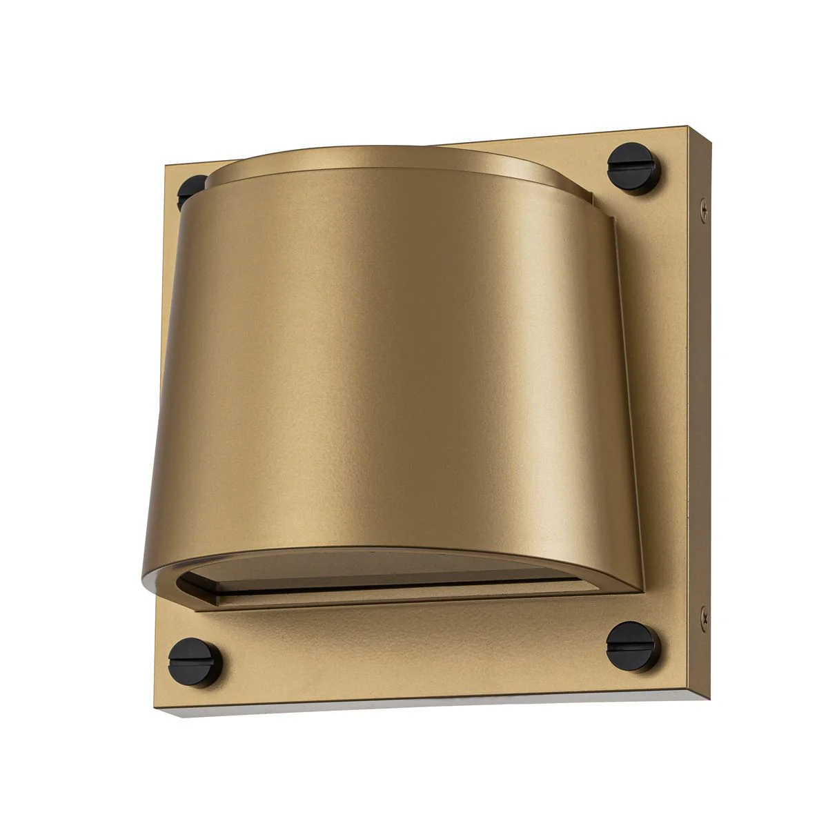 Scout 1lt Small Wall Light - Painted Heritage Brass/ Satin White - Image 7