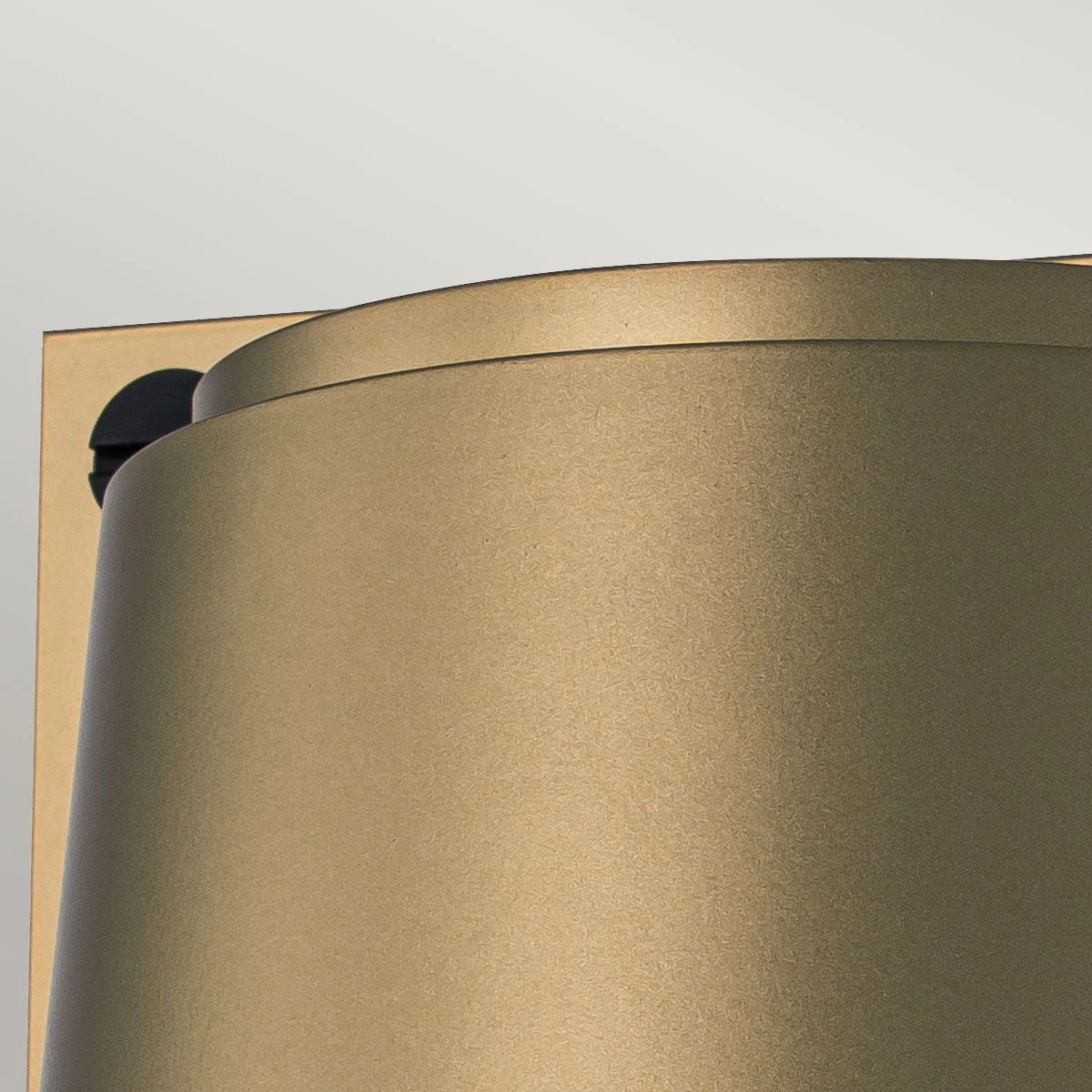 Scout 1lt Small Wall Light - Painted Heritage Brass/ Satin White - Image 8