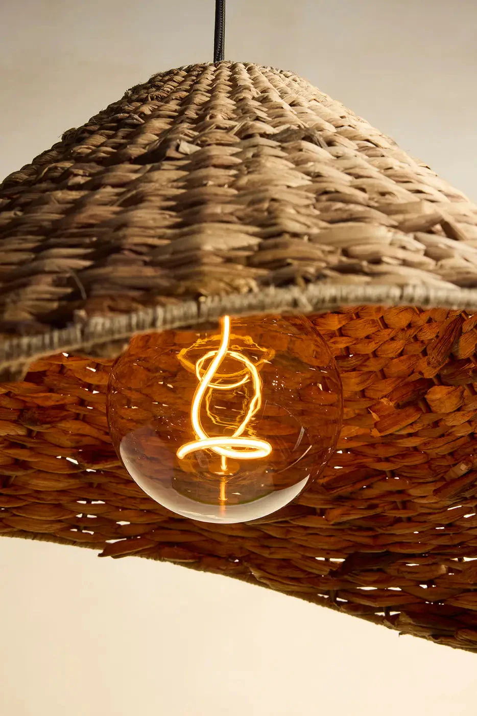 Sea Grass Giant Hat Pendant Light - Natural - Image 5