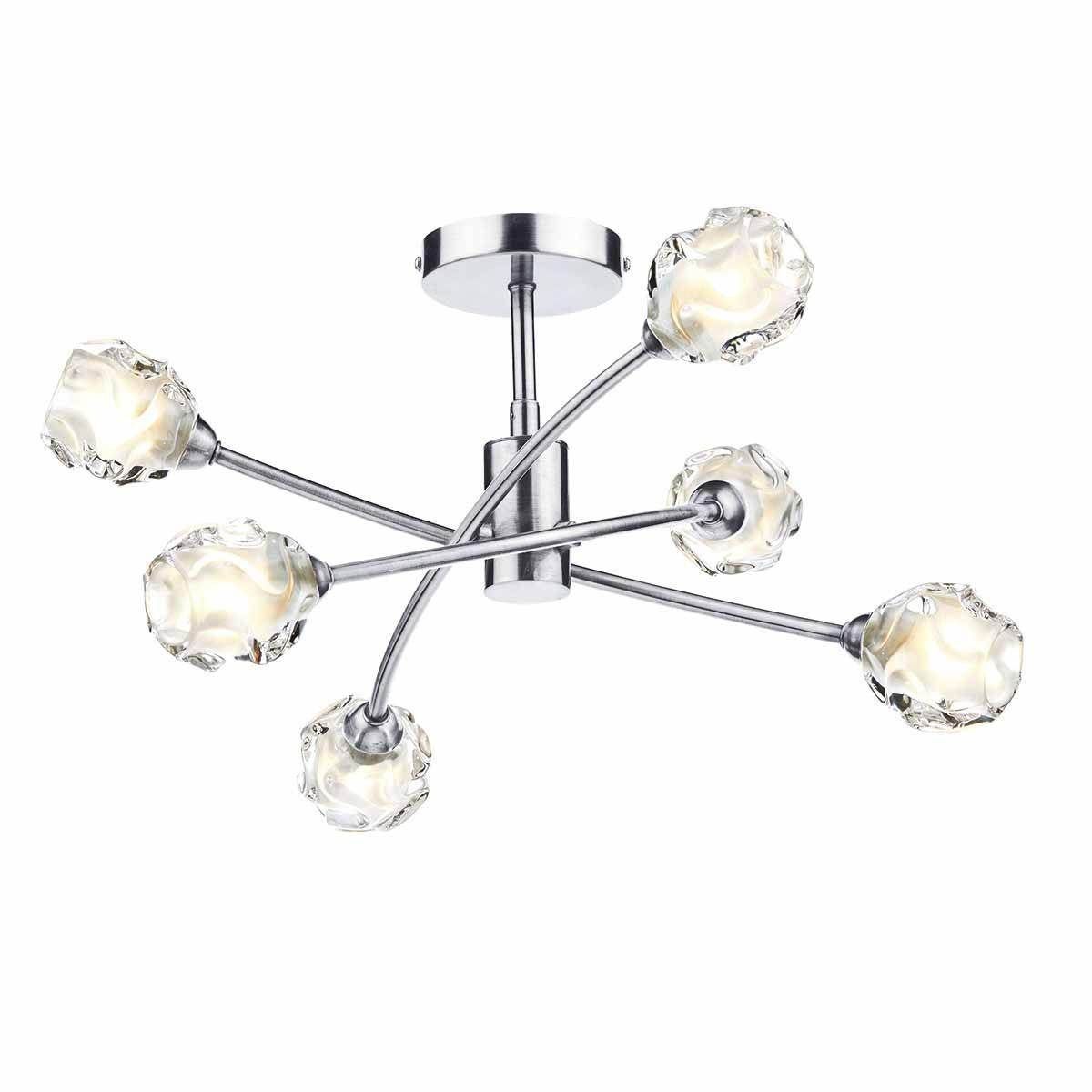 Seattle 3/6/8Lt  Semi-Flush Light - Various Finish - Image 4