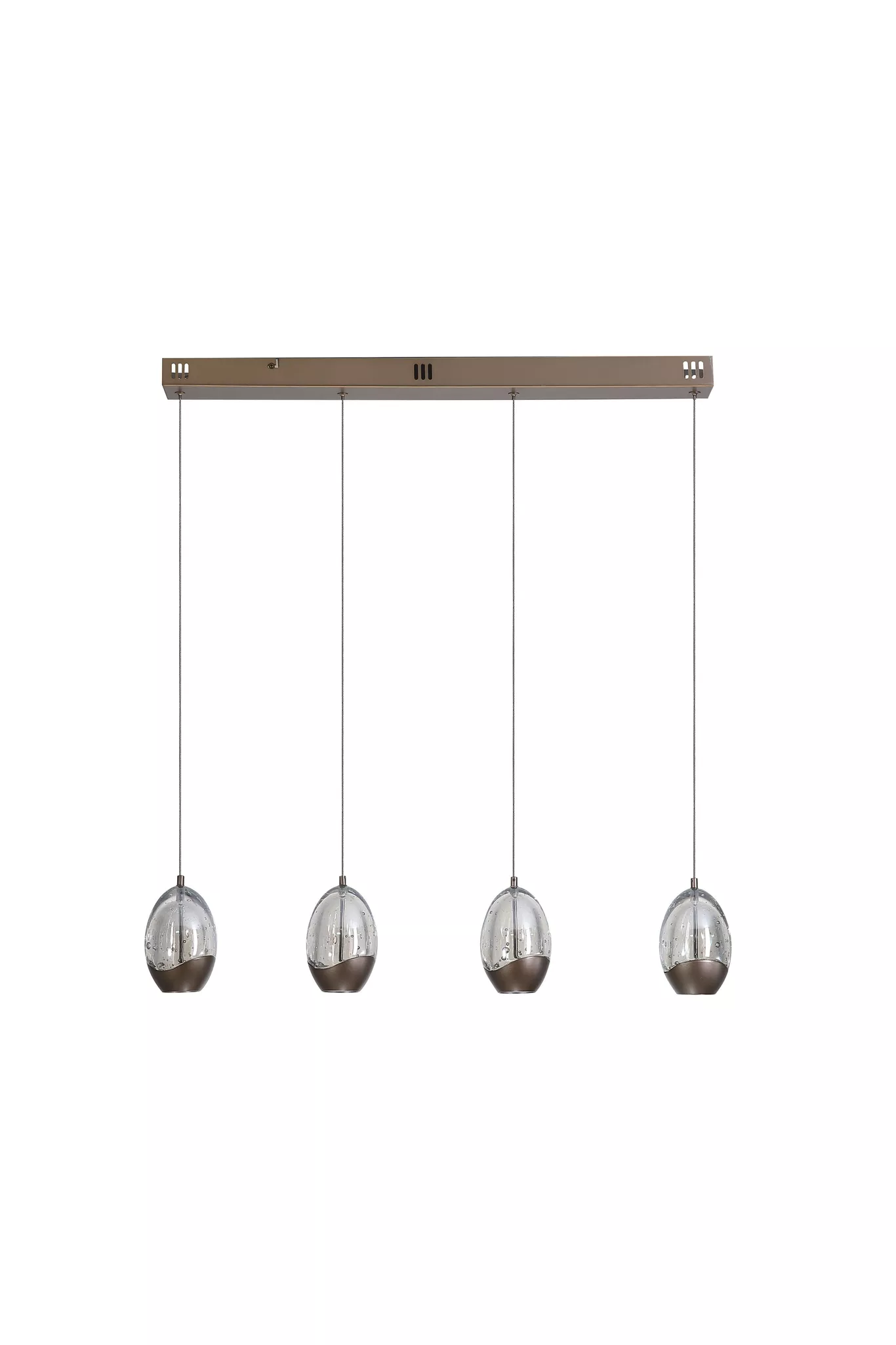 Seeds 4Lt Bar Pendant- Latte Metal with Champagne Glass - Image 5