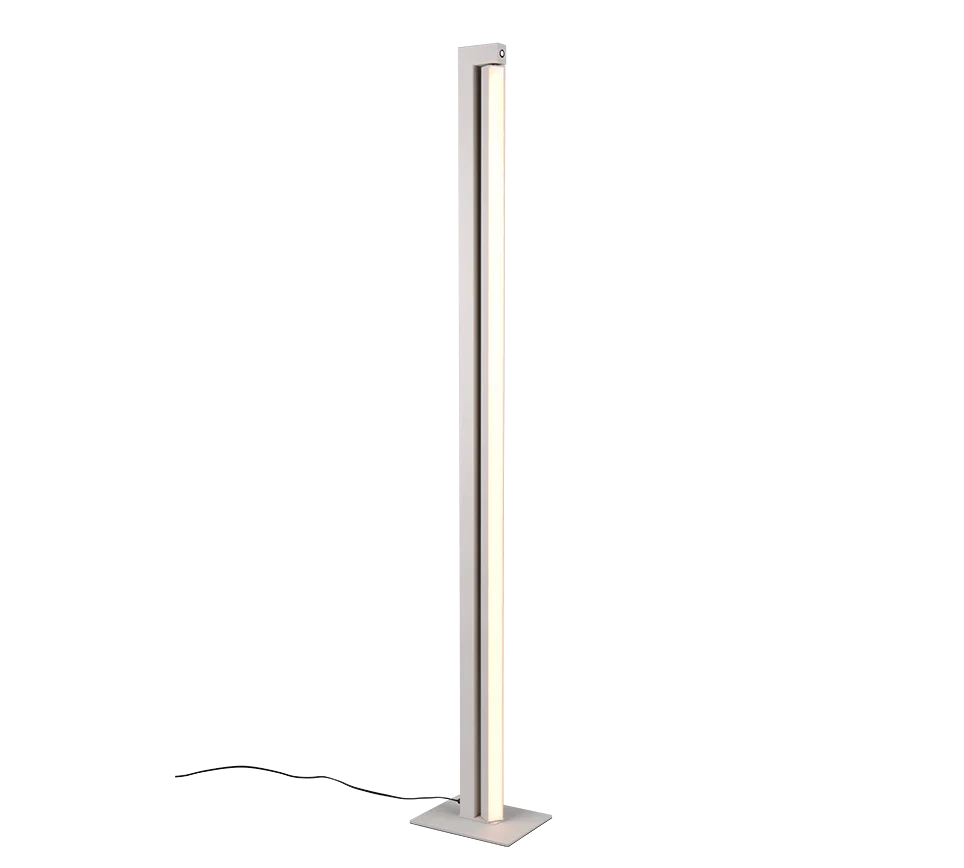 Seeker Modern LED Floor Lamp - Black/Grey - Image 2