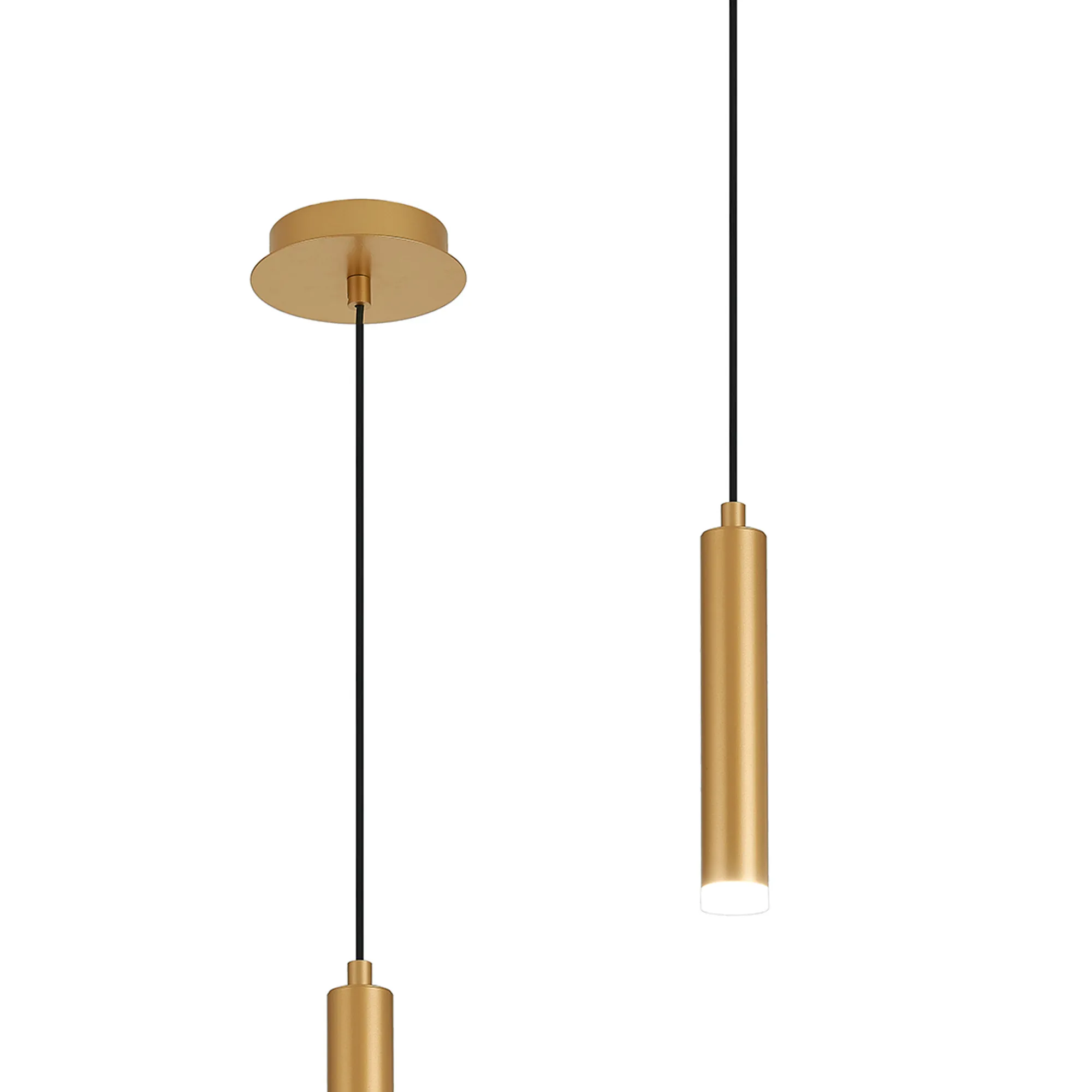 Segal IP44 Light Pendant With Tube - Various Sizes and Colours - Image 13