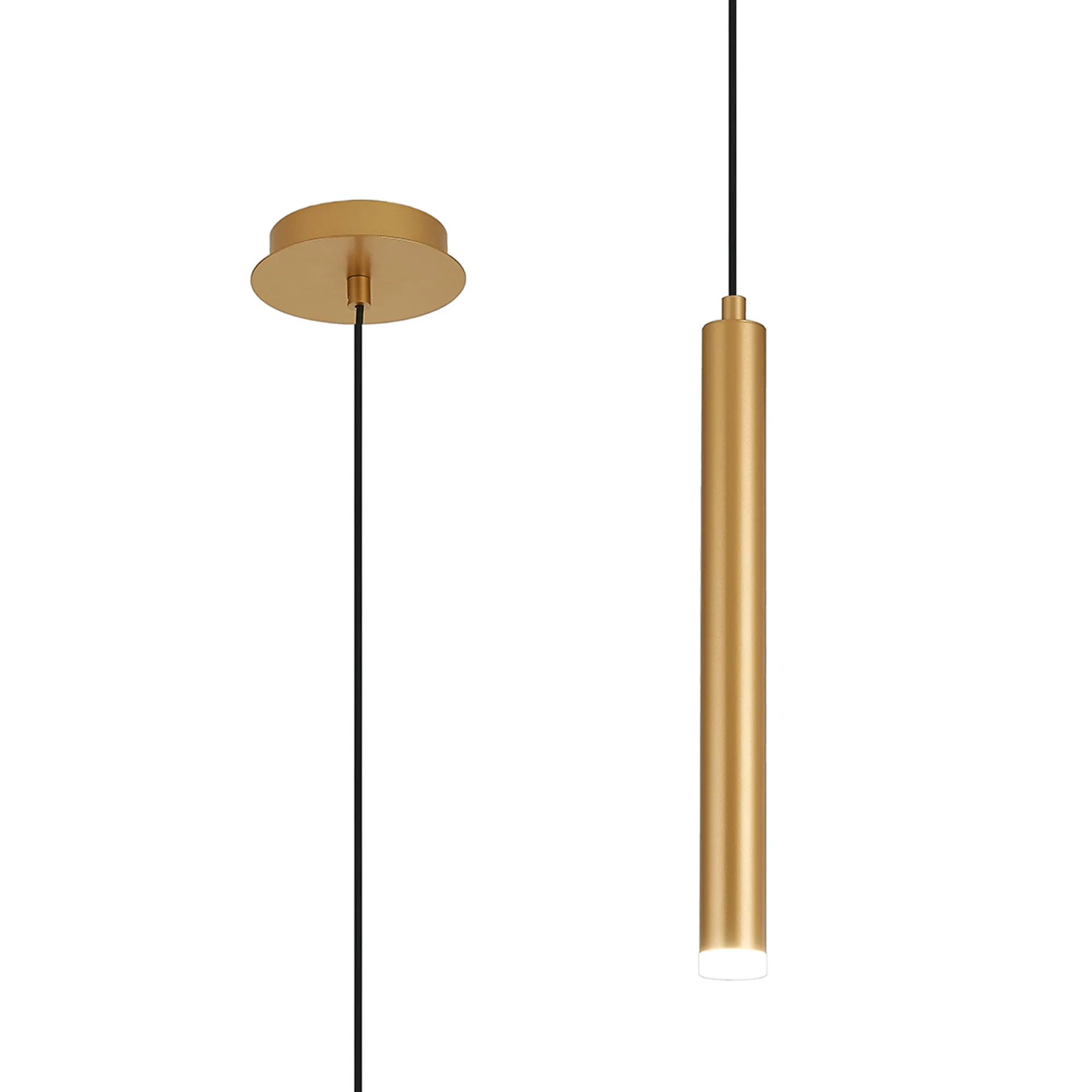 Segal IP44 Light Pendant With Tube - Various Sizes and Colours - Image 20