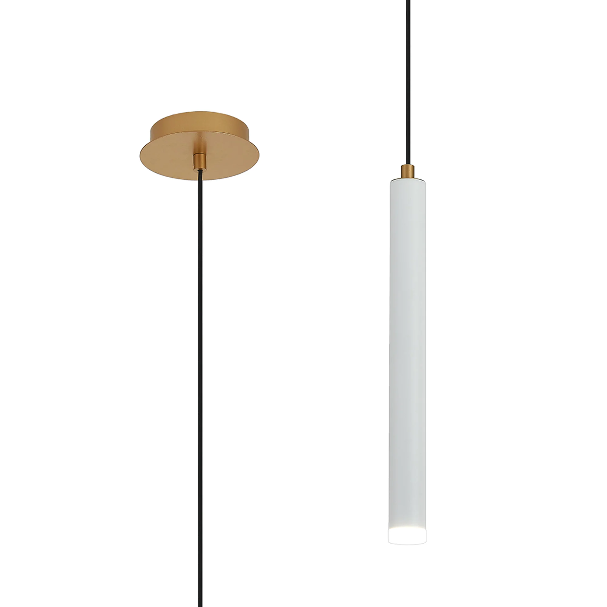 Segal IP44 Light Pendant With Tube - Various Sizes and Colours - Image 22