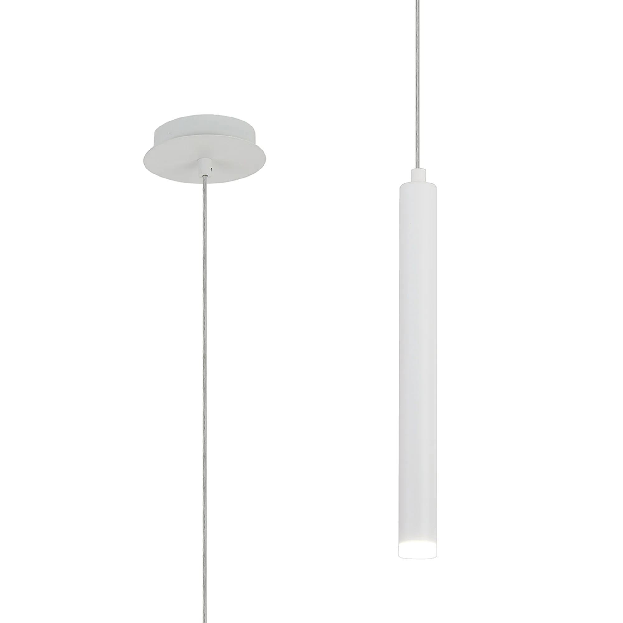 Segal IP44 Light Pendant With Tube - Various Sizes and Colours - Image 23