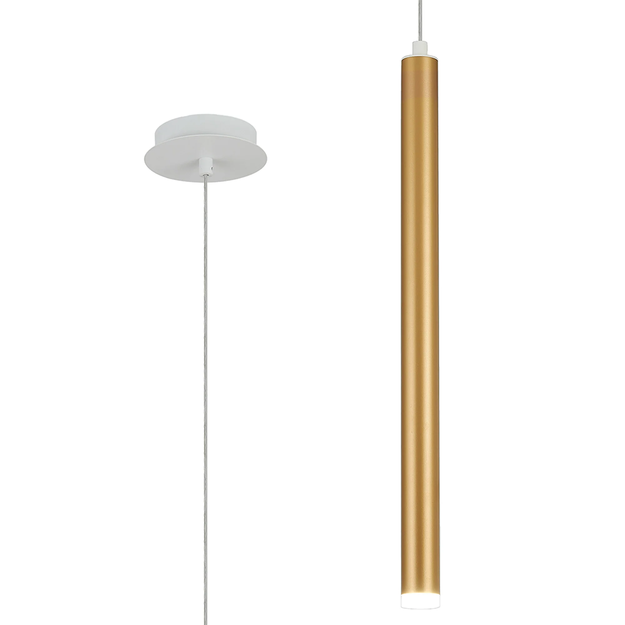 Segal IP44 Light Pendant With Tube - Various Sizes and Colours - Image 31