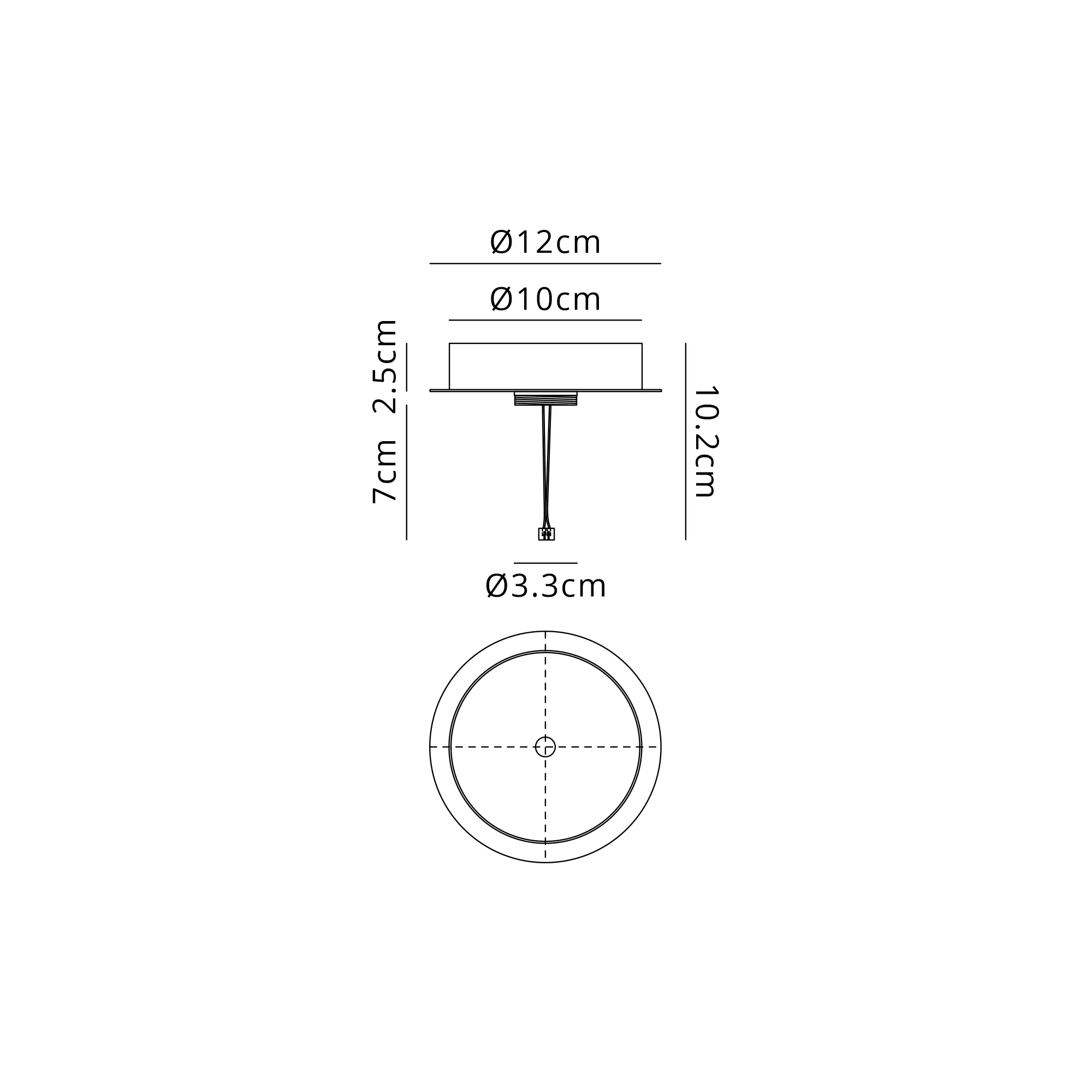 Segal IP44 Pendant - Various Sizes and Colours - Image 6