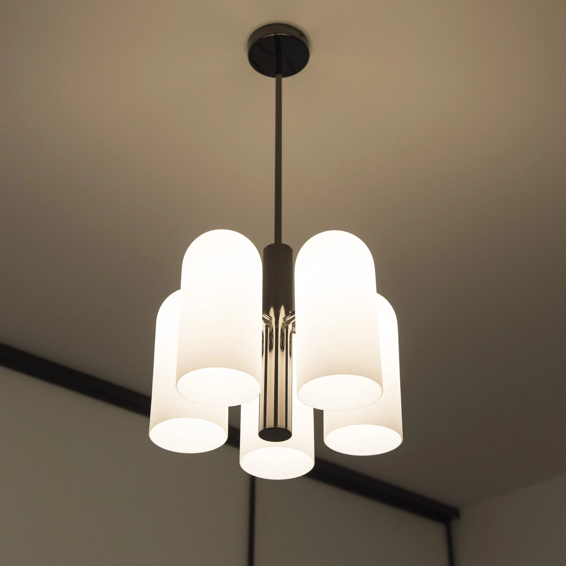 Seoul 5Lt Kitchen Pendant Ceiling Light - Black Finish - Image 3