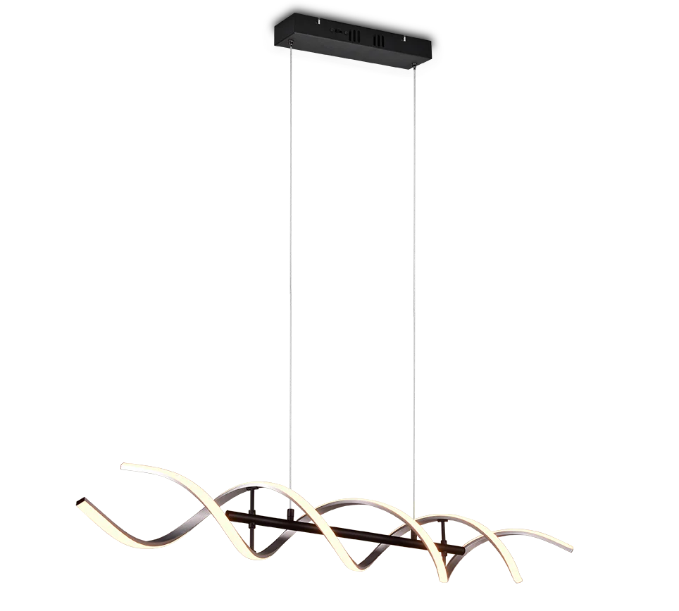 Sequence LED Linear Pendant - Aluminium/Gold - Image 2
