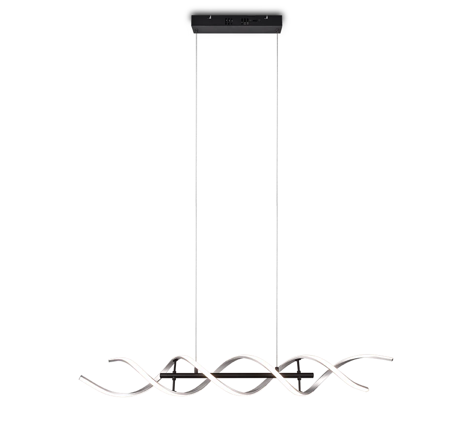 Sequence LED Linear Pendant - Aluminium/Gold - Image 4