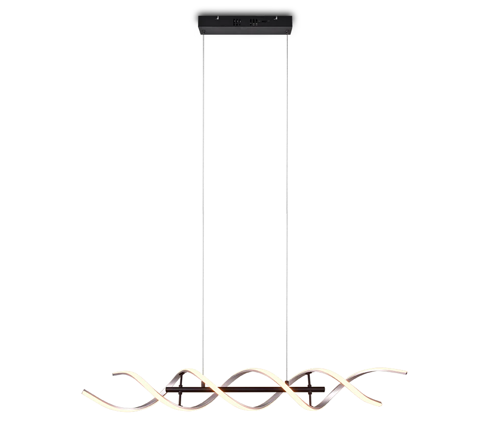 Sequence LED Linear Pendant - Aluminium/Gold - Image 5