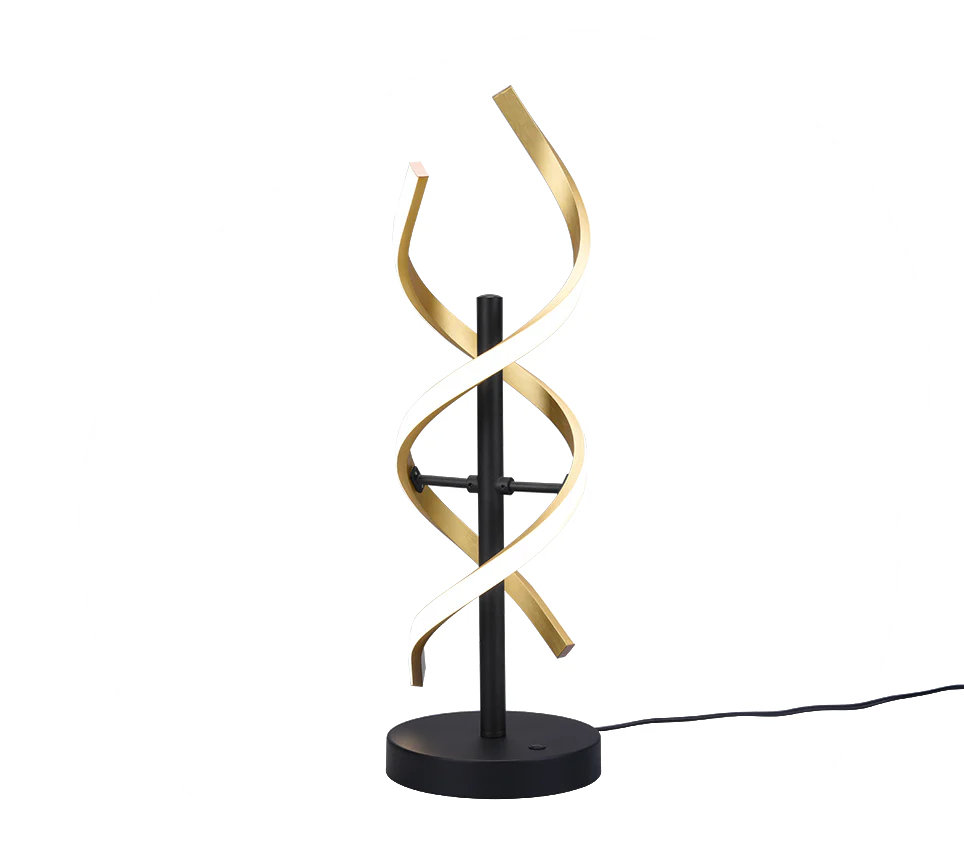 Sequence LED Table Lamp - Aluminium/Brass - Image 6