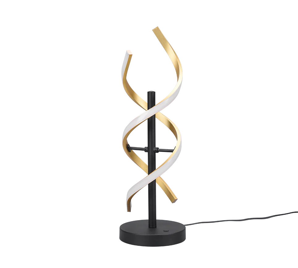 Sequence LED Table Lamp - Aluminium/Brass - Image 9