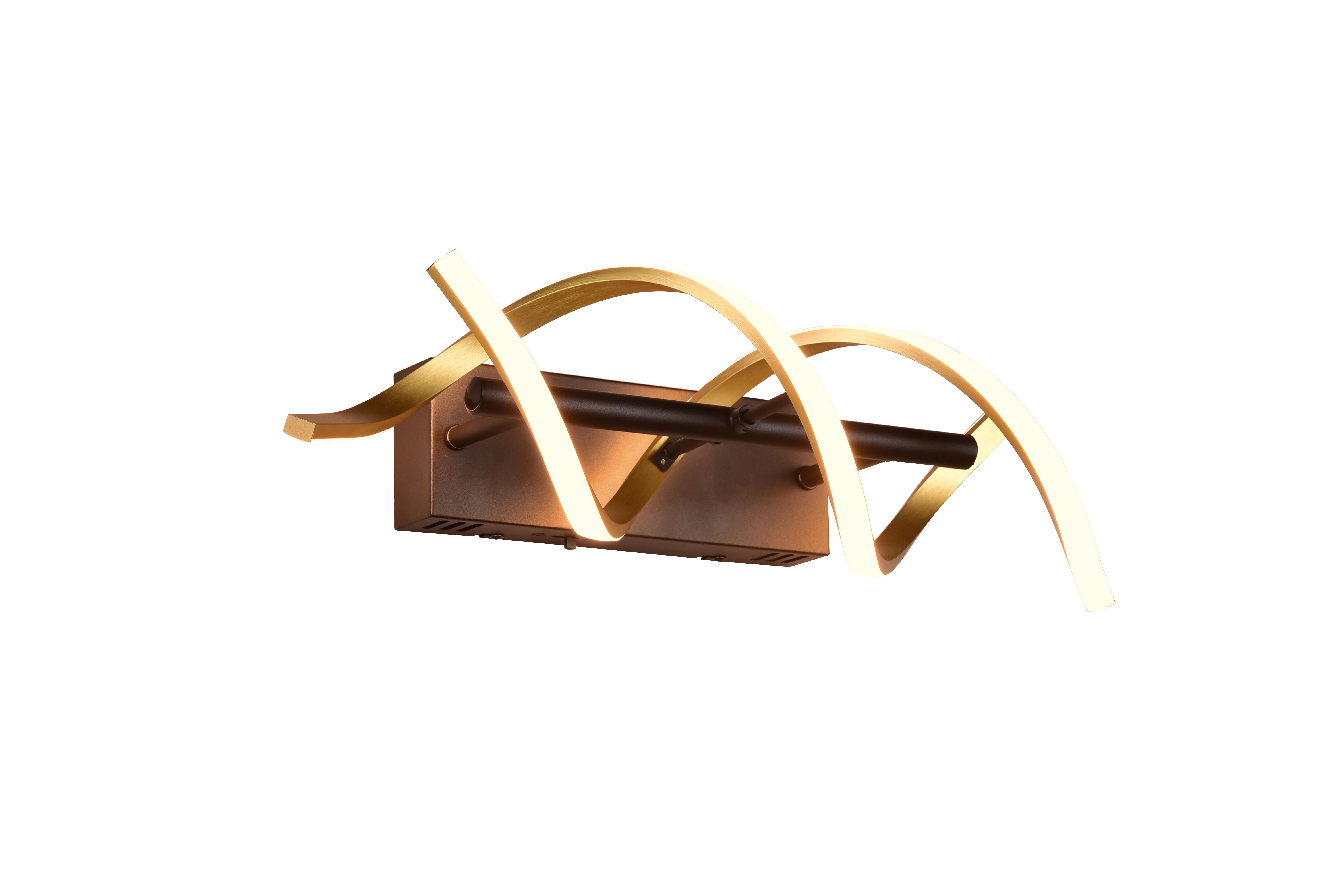 Sequence LED Wall Light - Aluminum/Brass - Image 3