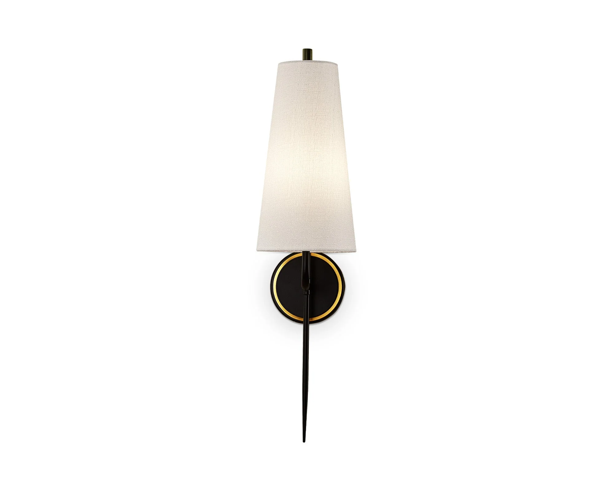 Serpa Wall Light - White, Black & Brass G9 - Image 3