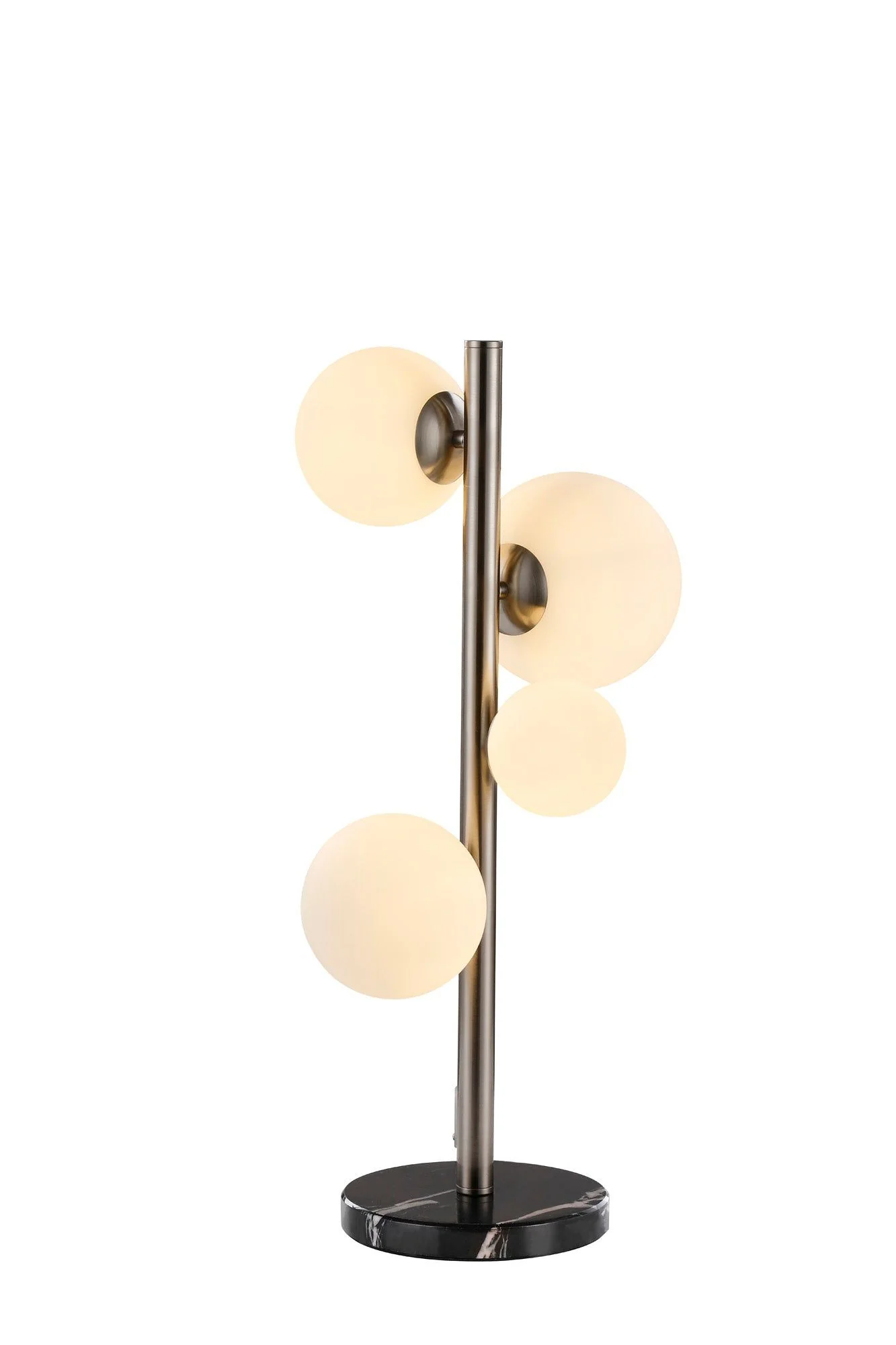 Seville 4 Lt Table Lamp, Gold/Black/Nickel - Various Shade Finishes - Image 11