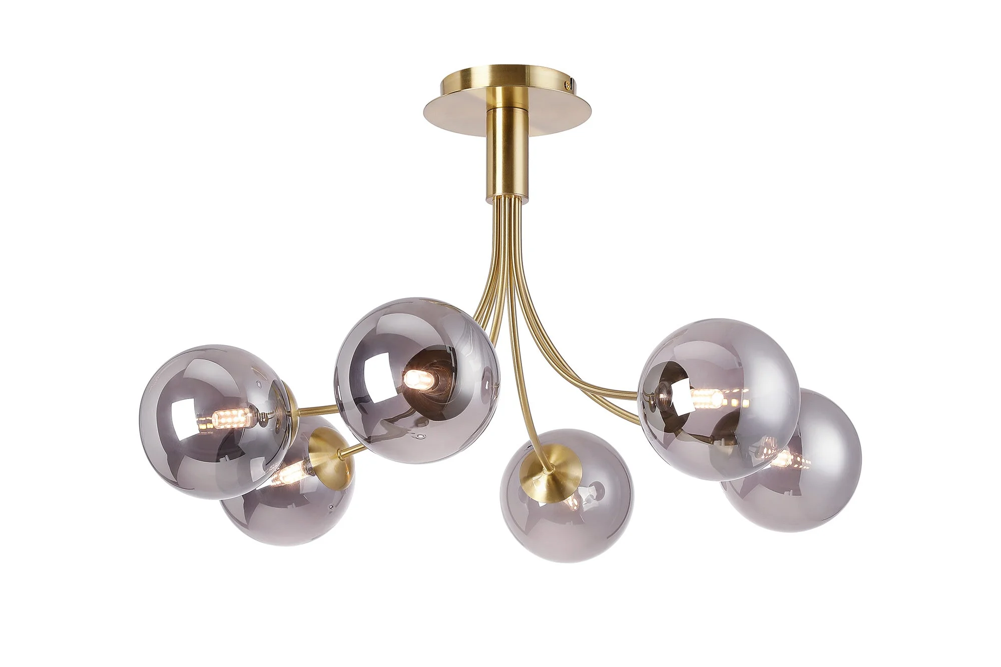 Seville 6Lt Curved Semi-Flush Fitting - Various Colours - Image 10