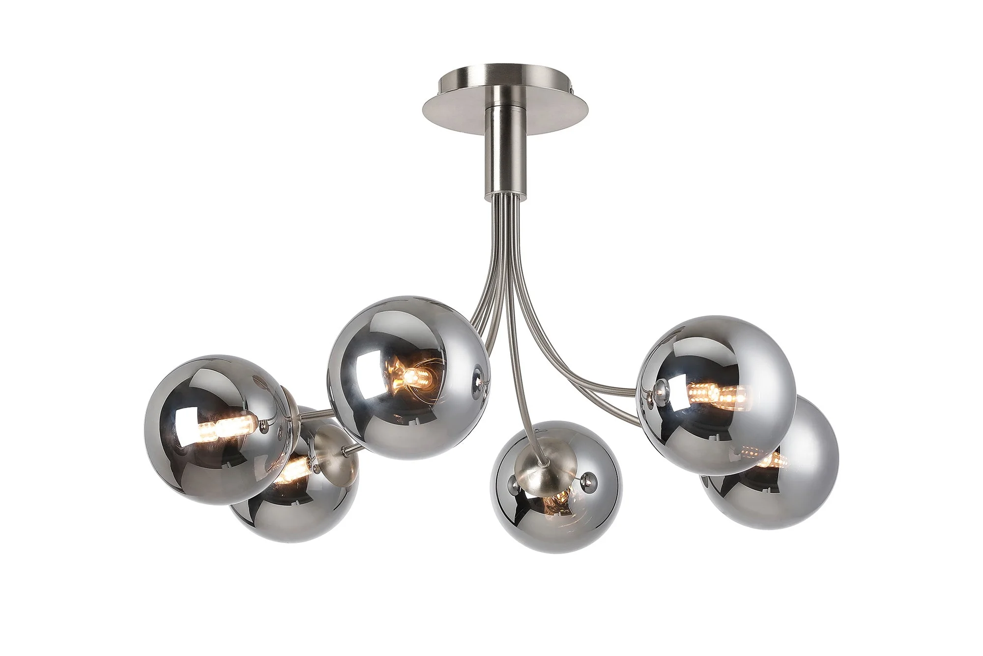 Seville 6Lt Curved Semi-Flush Fitting - Various Colours - Image 12