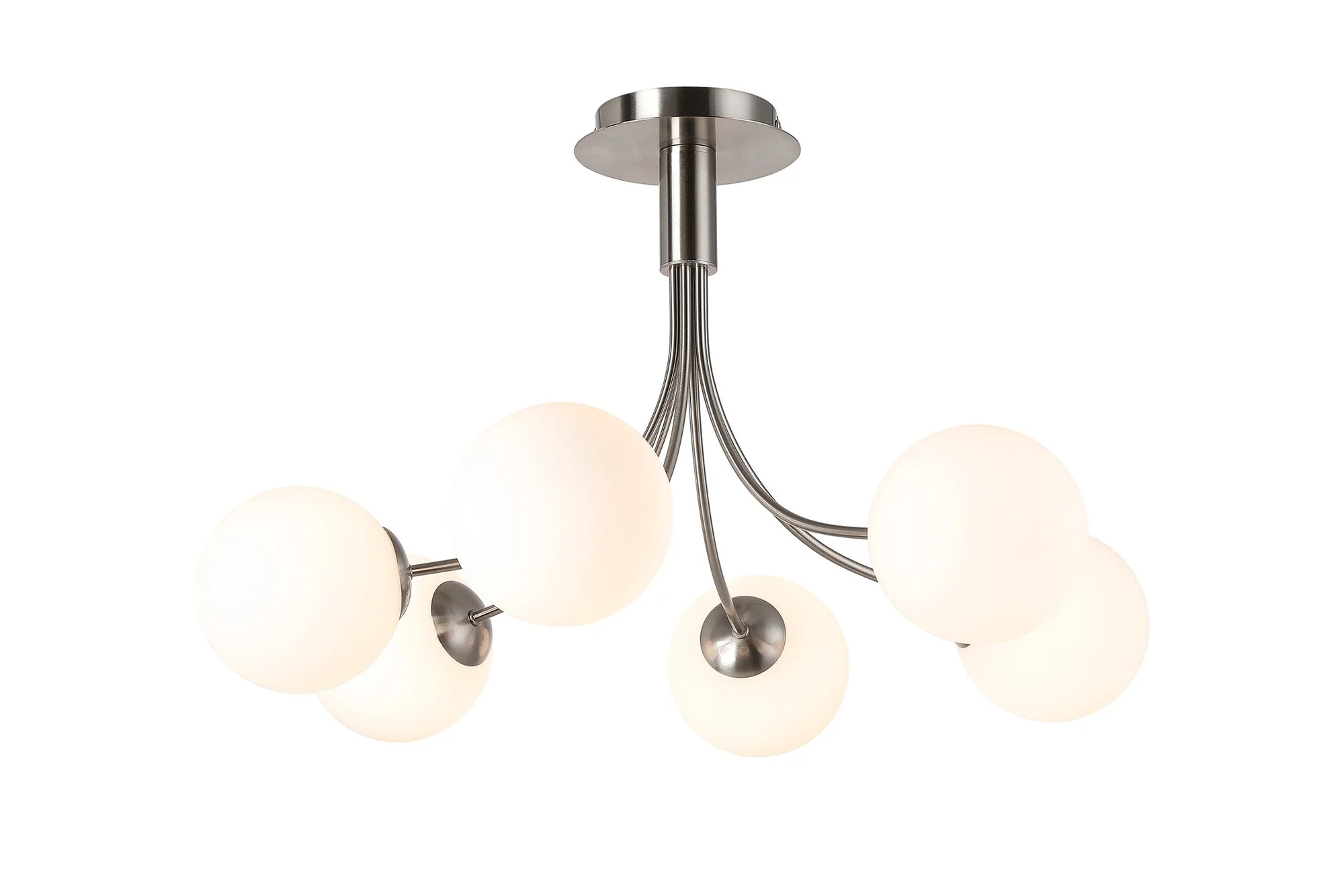 Seville 6Lt Curved Semi-Flush Fitting - Various Colours - Image 14