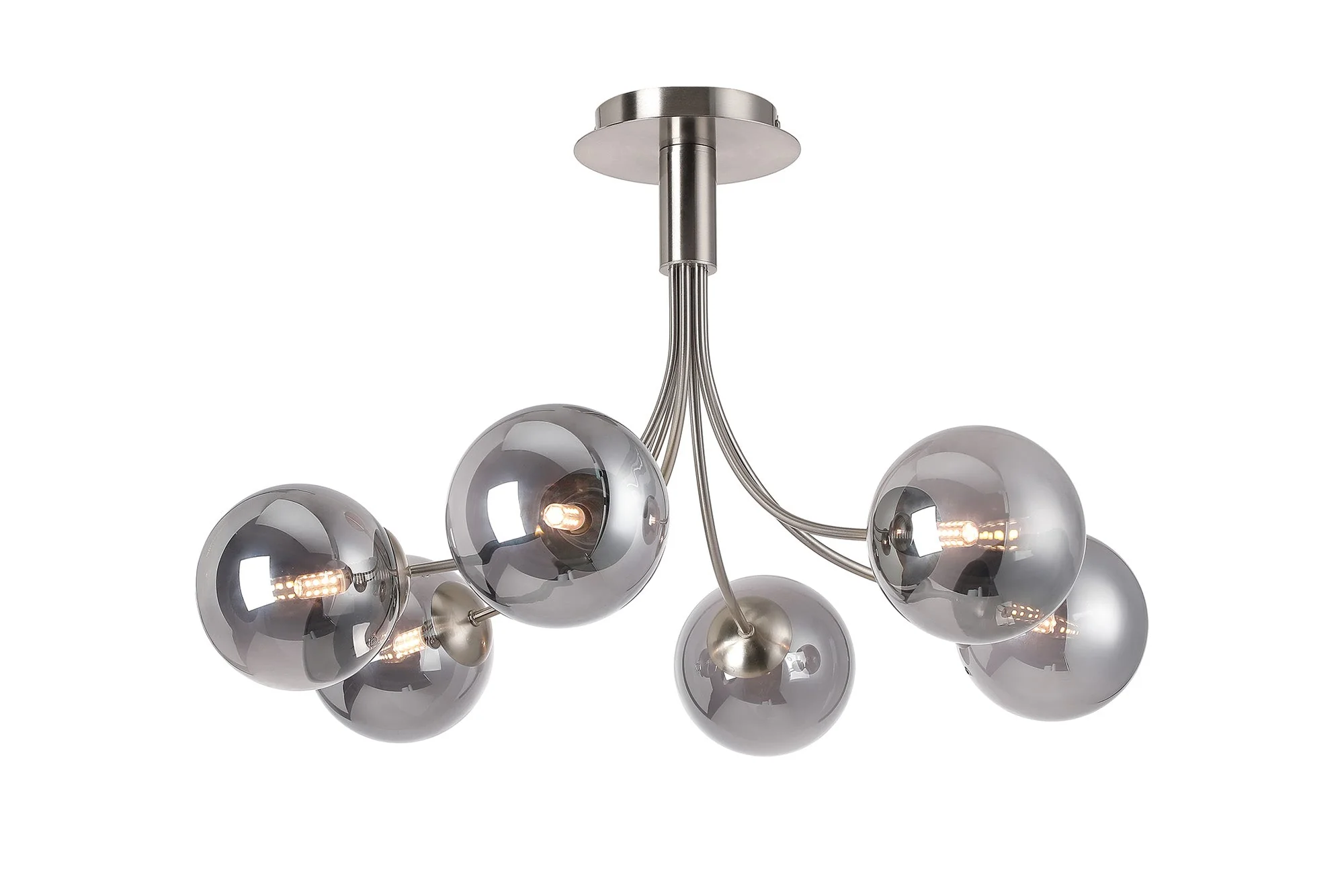 Seville 6Lt Curved Semi-Flush Fitting - Various Colours - Image 15