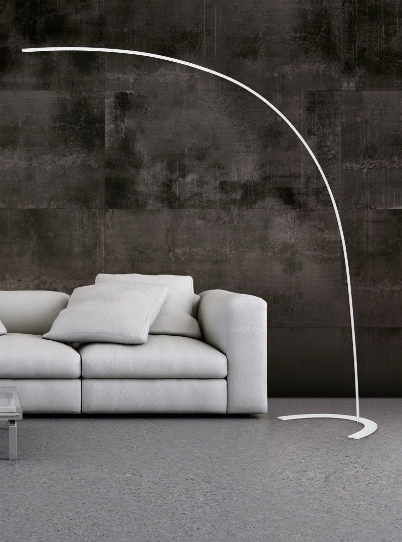 Shanghai Floor Lamp - Black/White Finish - Image 4