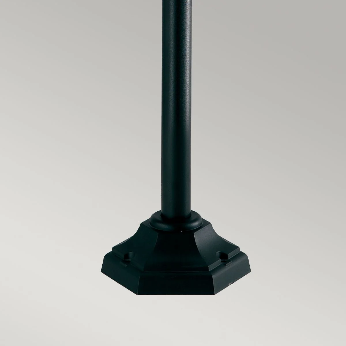 Shannon 1 Light Pillar - Black IP44 E27 - Image 4