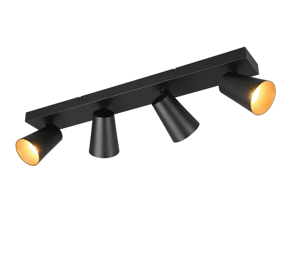 Sharp 2/3/4Lt Bar Spotlights - Black/White - Image 5