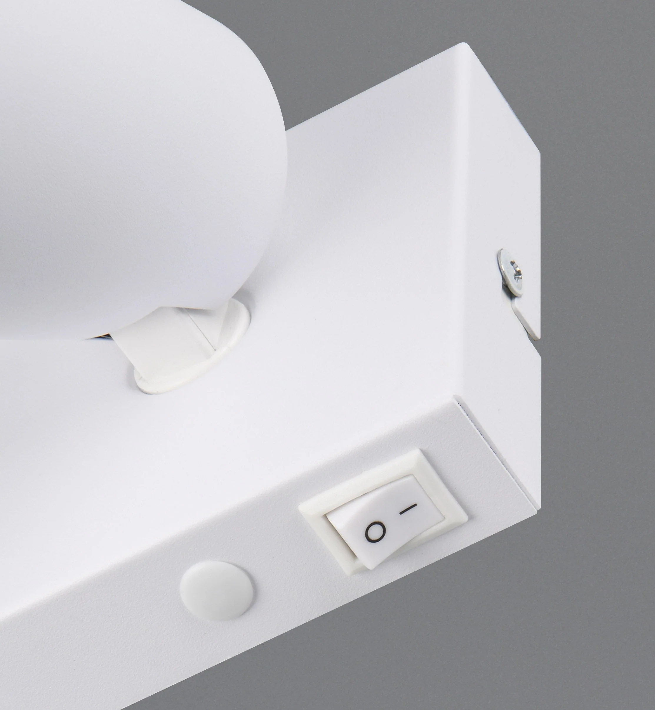 Sharp Wall/Ceiling Spotlight - Black/White - Image 5