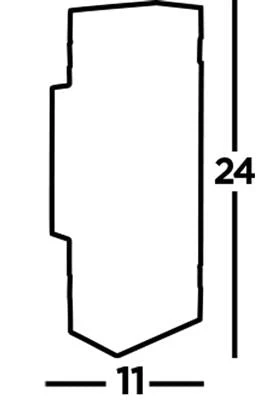 SHEFFIELD 2LT OUTDOOR WALL LIGHT - GREY & BLACK - Image 8
