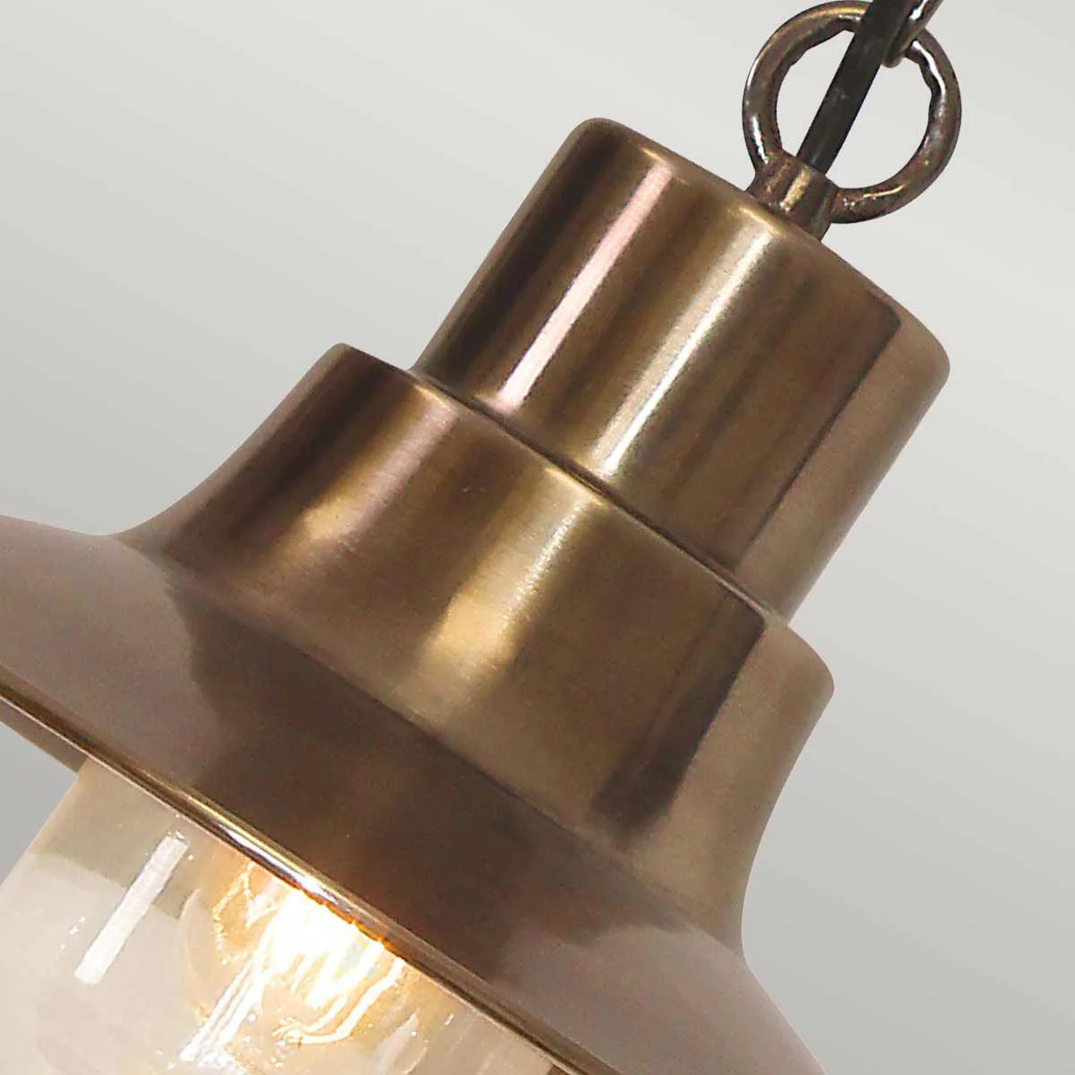 Sheldon 1 Light Chain Lantern - Various Colours IP44 - Image 4