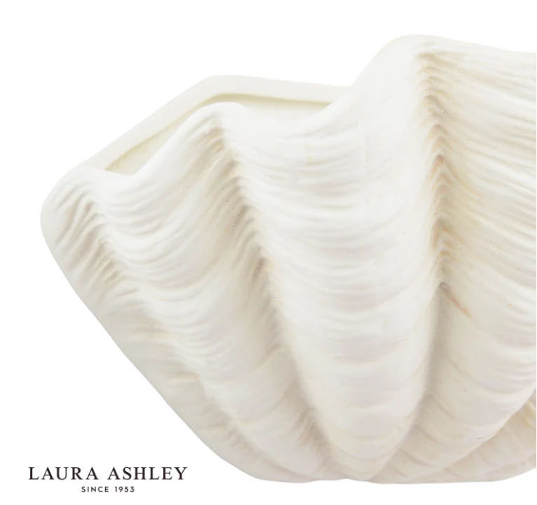 Shell Wall Washer White Ceramic - Image 2