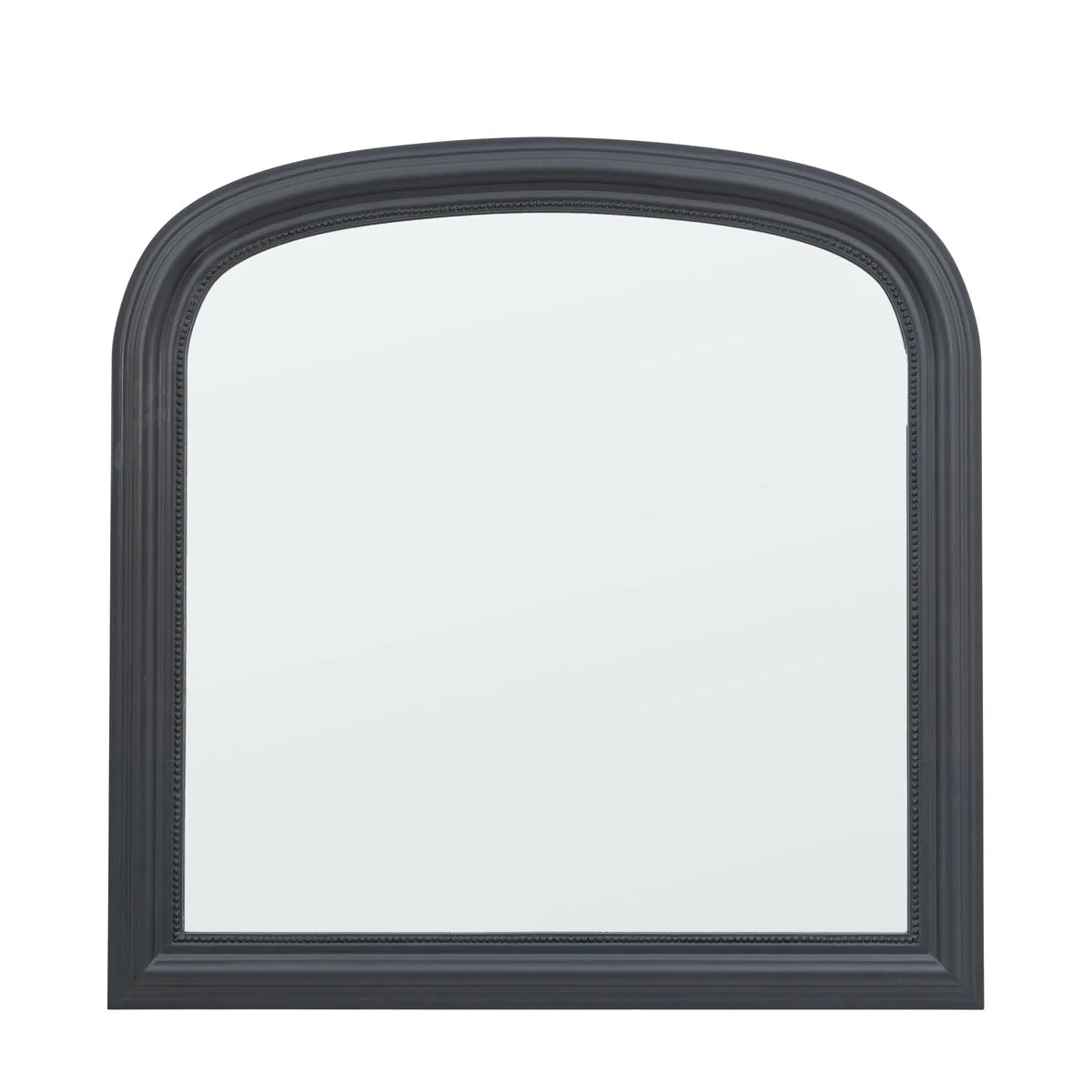 Sherwood Overmantle Mirror- Black/ White Finish - Image 2