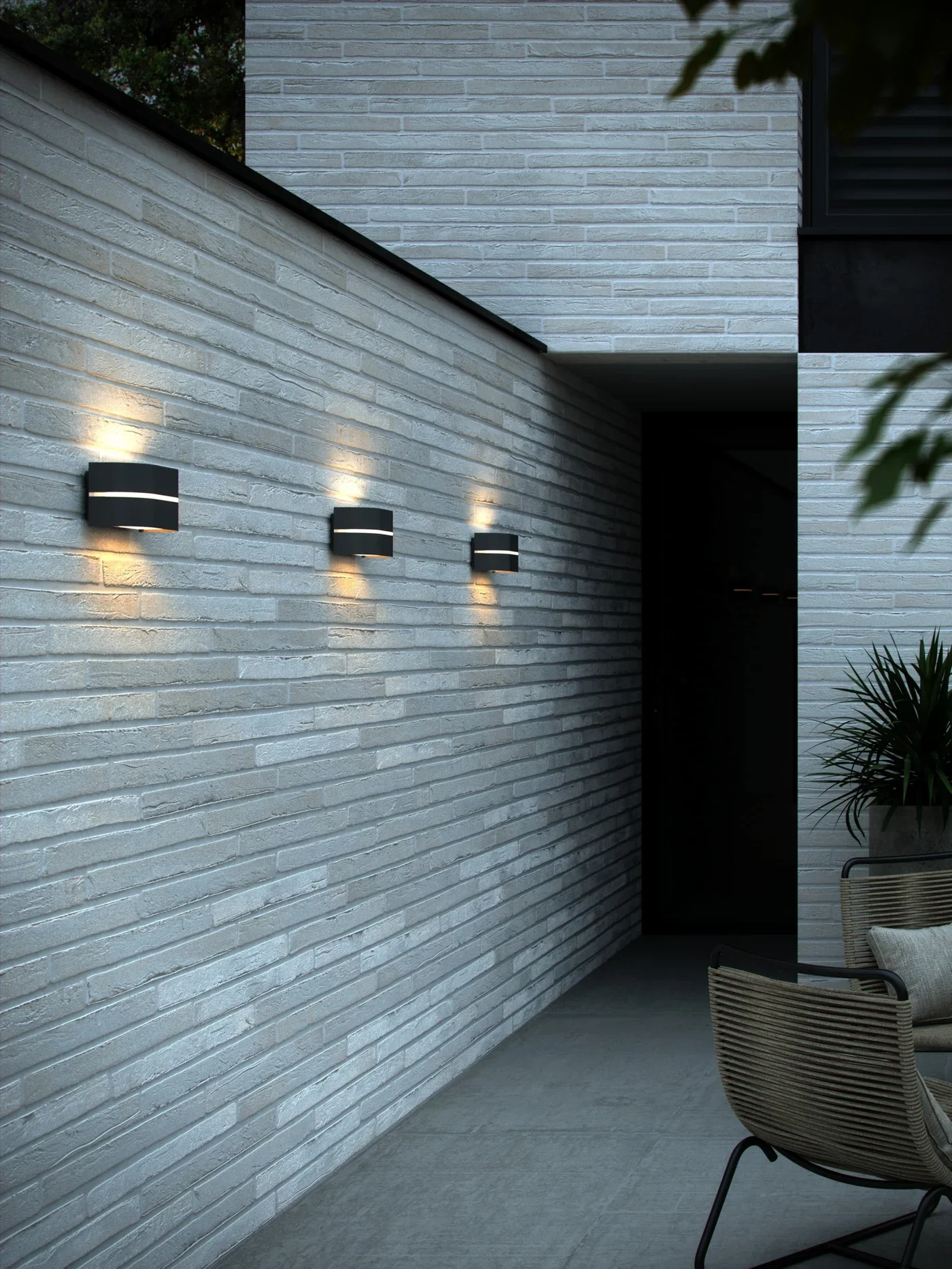 Sibelis Wall light- Black/ Brown/ Anthracite Finish - Image 5