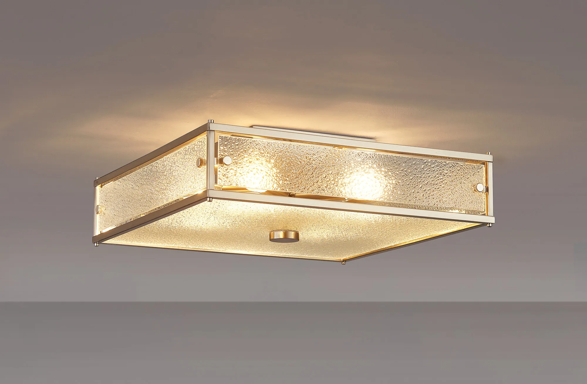 Sierra 25cm/40cm Square  Bathroom Ceiling  Light- Various Finishes - Image 3