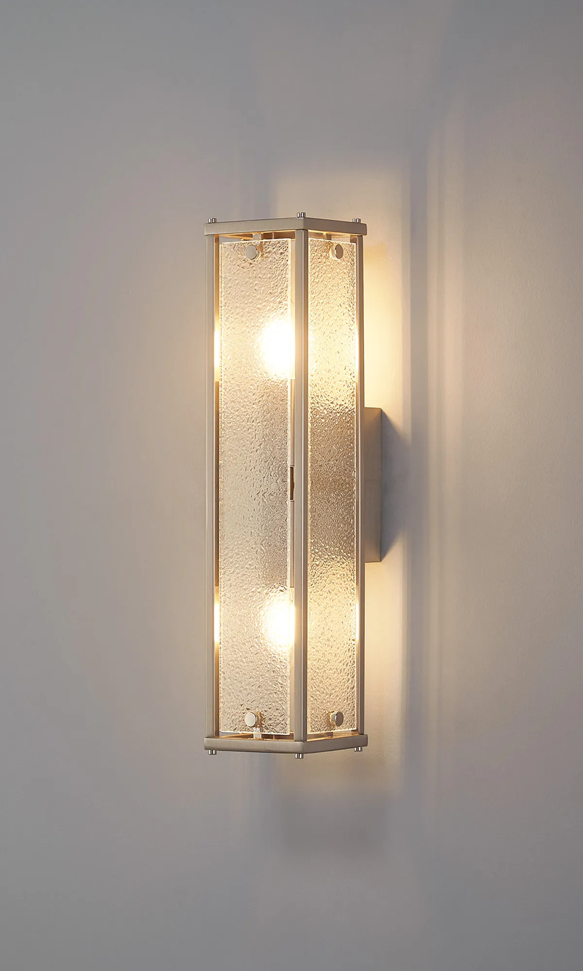 Sierra 40cm/75cm Rectangular Bathroom Wall Light- Various Finishes - Image 10