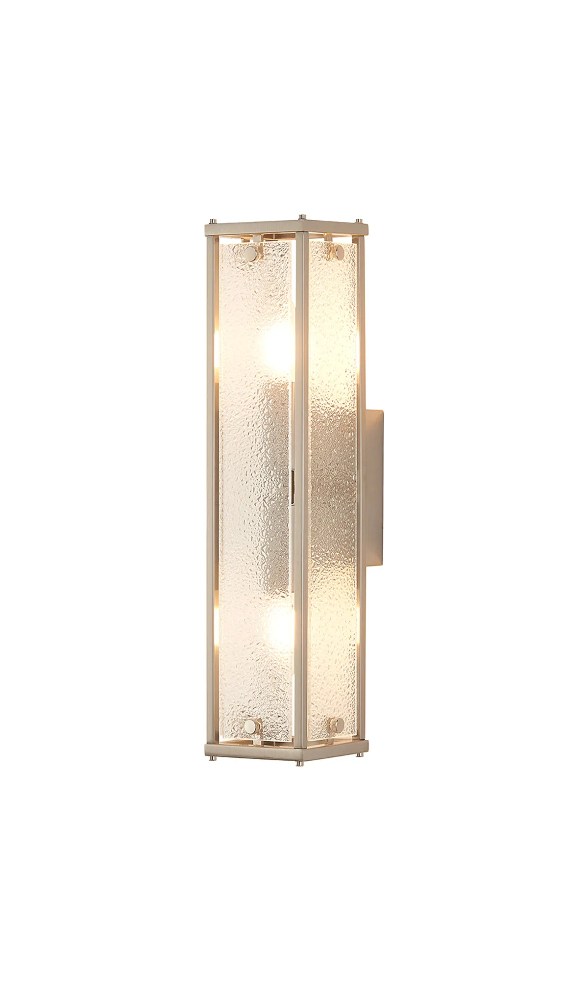 Sierra 40cm/75cm Rectangular Bathroom Wall Light- Various Finishes - Image 7