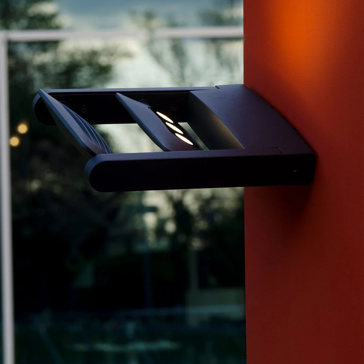 Sigmund 3/6Lt Wall Light - Graphite Integrated LED IP65 - Image 11